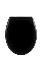 Toalettsits Universal Soft close Svart REN